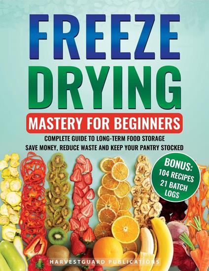 Freeze Drying Mastery for Beginners: Complete Guide to Long-Term Food Storage, Save Money, Reduce Waste and Keep Your Pantry Stocked