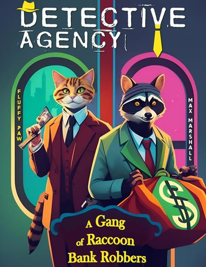 Detective Agency “Fluffy Paw”: A Gang of Raccoon Bank Robbers - Max Marshall - ebook