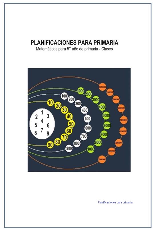 Planificaciones para primaria