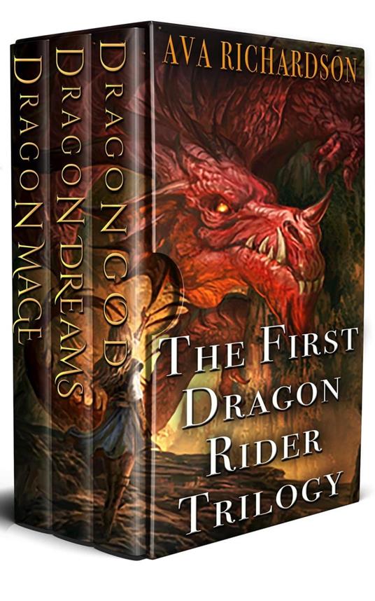 The First Dragon Rider Trilogy - Ava Richardson - ebook
