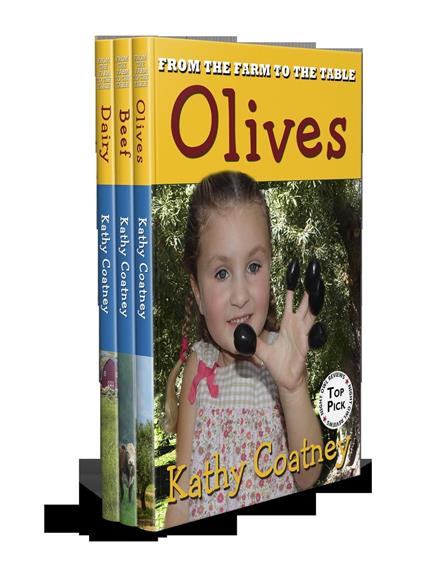 From the Farm to the Table Olives, Beef & Dairy: Nonfiction 2-3 Grade Picture Book on Agriculture - Kathy Coatney - ebook