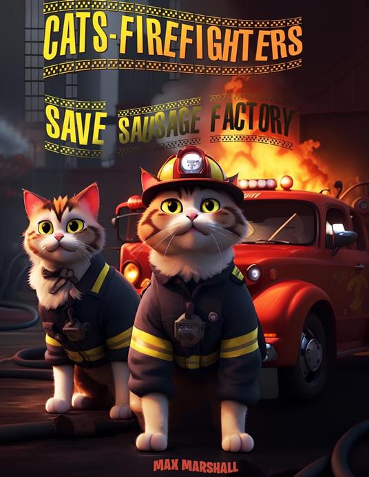 Cats-Firefighters Save Sausage Factory - Max Marshall - ebook