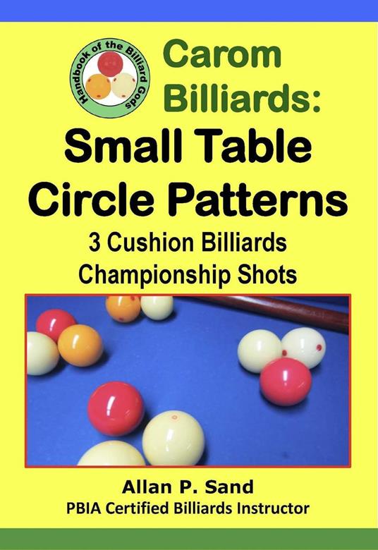 Carom Billiards: Small Table Circle Patterns - 3-Cushion Billiards Championship Shots