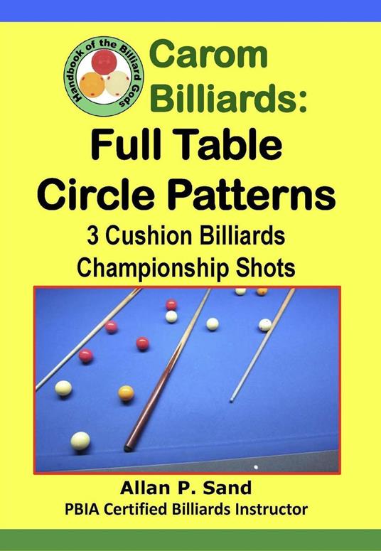 Carom Billiards: Full Table Circle Patterns - 3-Cushion Billiards Championship Shots