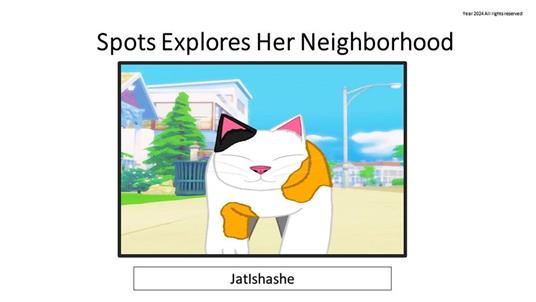 Spots Explores Her Neighbourhood - JATISHASHE - ebook