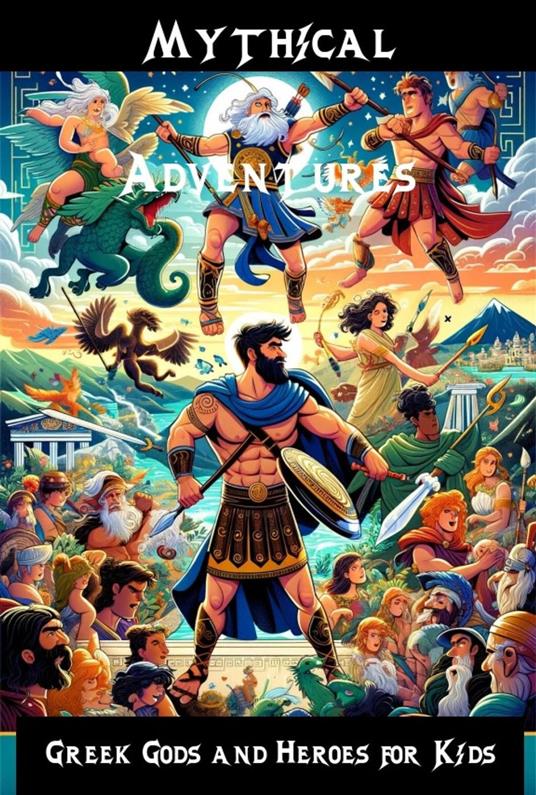 Mythical Adventures: Greek Gods and Heroes for Kids - Engaging Tales of Ancient Legends - Nick Creighton - ebook