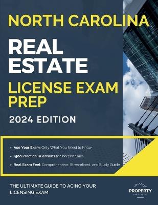 North Carolina Real Estate License Exam Prep - Alexander Walters - cover