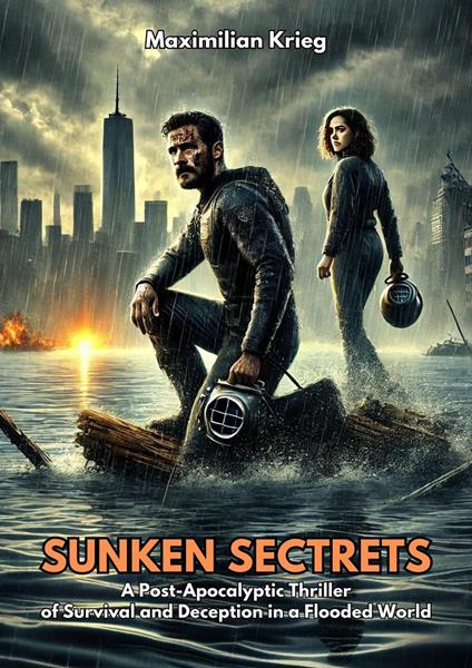 Sunken Secrets: A Post-Apocalyptic Thriller of Survival and Deception in a Flooded World