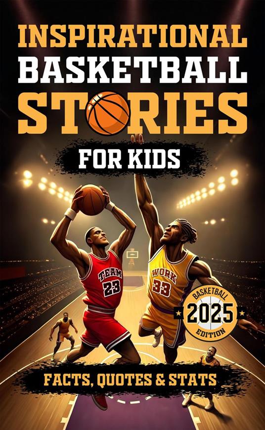 Basketball Stories for Kids: Inspirational Biographies with Quotes and Facts - Poppin Pages - ebook