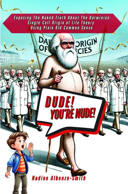 DUDE, YOU'RE NUDE! Exposing the Naked Truth about the Darwinian Single-Cell Origin of Life Theory Using Plain Old Common Sense