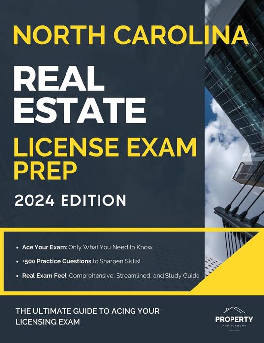 North Carolina Real Estate License Exam Prep