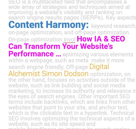 Content Harmony: How IA & SEO Can Transform Your Website's Performance