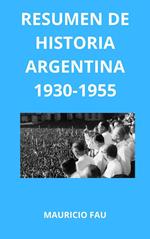 Resumen de Historia Argentina 1930-1955