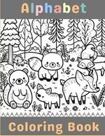 Amazing Animal Alphabet Coloring Book