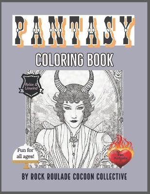 Pantasy: Coloring Book - Erin D Mahoney,Rock Roulade Cocoon Collective - cover