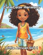 CalmColor Harmony: Little African Girl 1