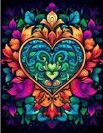 Love Mandala: Coloring Book