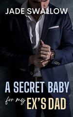 A Secret Baby for my Ex's Dad: A forbidden age gap milking billionaire romance with a curvy girl BBW FMC
