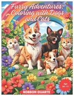 Furry Adventures: Coloring with Dogs and Cats