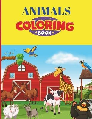 Animals Coloring Book - Arsene Junior Joseph - cover