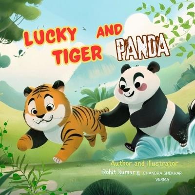 Lucky Tiger and the Three Pandas: A Funny Rhyming Story Book for Kids, 3-7 ages - Rohit Kumar - cover
