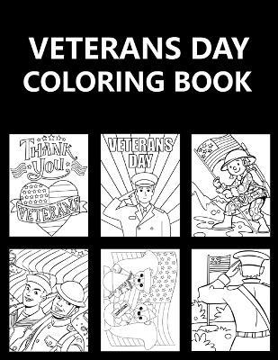 Veterans Day Coloring Book - Sadhin Press - cover