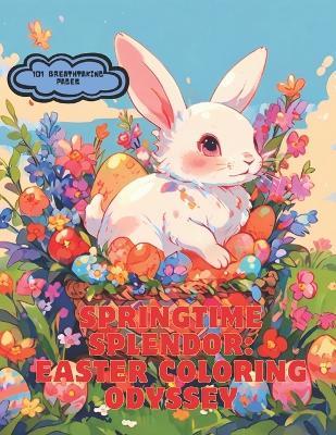 Springtime Splendor: Easter Coloring Odyssey: For All Ages: Kids, Men and Women: Easter Bunnies - Marjorie Marjorie,Mario Charles - cover