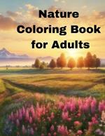 Nature Coloring Book for Adults