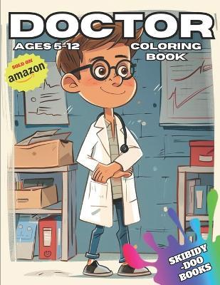 Doctor coloring book - Skibidy Doo - cover