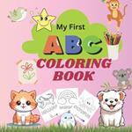 ABC coloring book: Preschool coloring book Under age 5