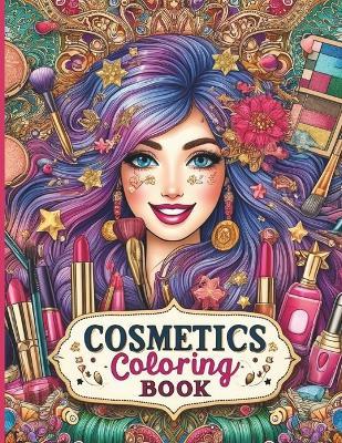 Cosmetics Coloring Book - Michelle Hartman - cover