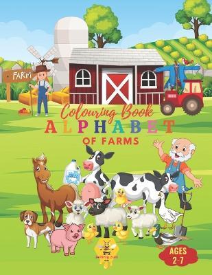 Farmyard ABCs: An Alphabet Coloring Book: Explore and Color Your Way Through the Alphabet with Fun Farm Animals and Scenes - Zummy Zum Kids - cover