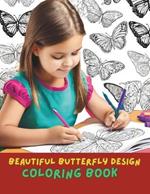 Butterfly Coloring Book for Adults: Beautiful Designs to Color for Relaxation and Mindfulness: Intricate butterfly pattern Adult coloring book gift