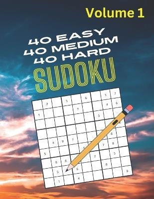 Sudoku: Easy - Hard - Michel Lajeunesse - cover