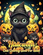 Halloween Cats Coloring Book For Adult: A Halloween Cats Coloring Book for Spooky Delights and Creative Escapes