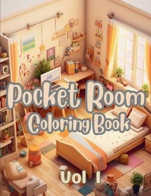 Whimsical Pocket Room Coloring Book: For Adults - Tukotuku Publishing - cover