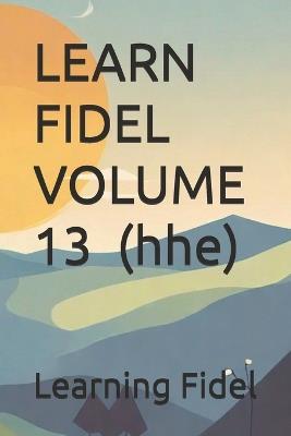 LEARN FIDEL VOLUME 13 ? (hhe) - Aida Hiwot - cover