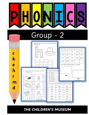 PHONICS - Group 2 (c, k, ck, e, h, r, m, d) - Naiya Patel - cover