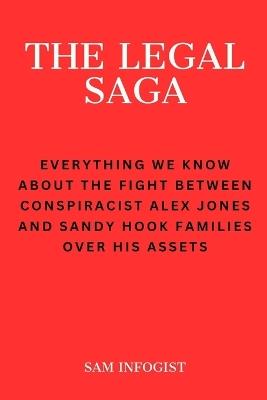 The Legal Saga: Everything we know about the fight between conspiracist Alex Jones and Sandy Hook families over his assets - Sam Infogist - cover