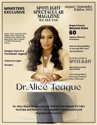 Spotlight Spectacular Magazine - Alice Teague - cover