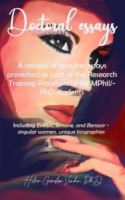 Doctoral essays: A sample of genuine essays presented as part of the Research Training Programme for MPhil/PhD students - Hilra Gondim Vinha - cover