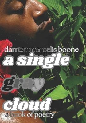 A single gray cloud - Darrion Marcelis Boone - cover