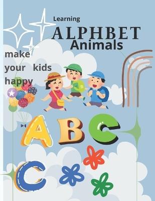 Learning Alphabet animals. Make your kids happy by Darwin the animals and alphabet: Discover the Alphabet through Engaging Activities and Beloved Animal Friends . - Hateem Mahdi H Goat - cover