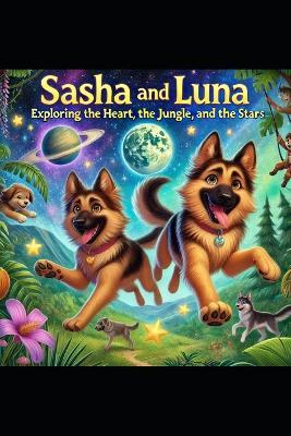 Sasha and Luna's Grand Adventures: Exploring the Heart, the Jungle and the Stars - Ann Brickwood,Kyle Brickwood - cover