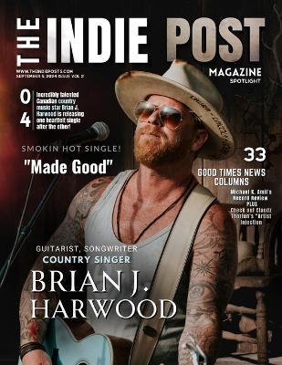 The Indie Post Magazine Brian J. Harwood September 5, 2024 Issue Vol 2 - Gina Sedman - cover