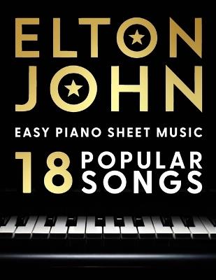 Elton John Easy Piano Sheet Music: 18 Popular Songs - Jamal LL - cover