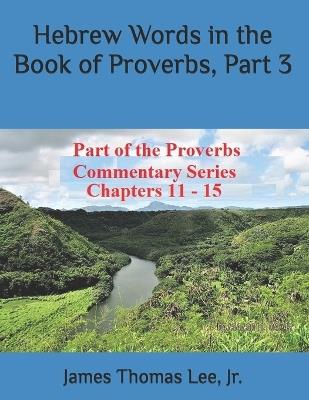 Hebrew Words in the Book of Proverbs, Part 3 - James Thomas Lee - cover