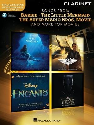 Songs from Barbie, The Little Mermaid: The Super Mario Bros. Movie, and More Top Movies for Clarinet - cover