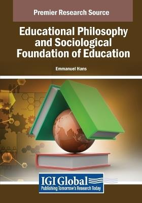 Educational Philosophy and Sociological Foundation of Education - cover