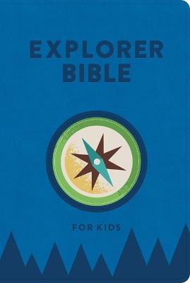 KJV Explorer Bible for Kids, Royal Blue Leathertouch: Placing God's Word in the Middle of God's World - Holman Bible Publishers - cover